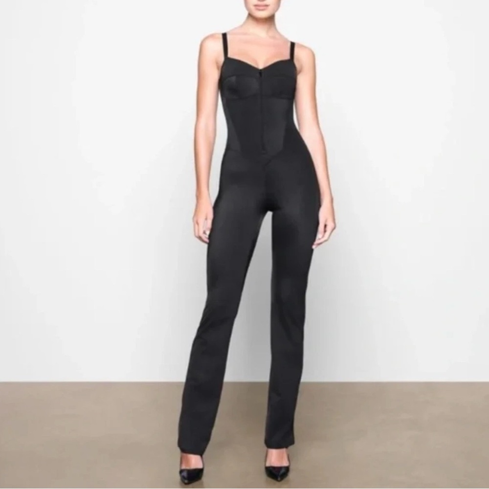 skims glam catsuit jumpsuit sz small
